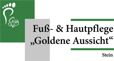 Fuß- & Hautpflege „Goldene Aussicht“ - Logo